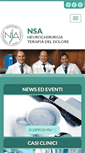 Mobile Screenshot of nsaneurochirurgia.it